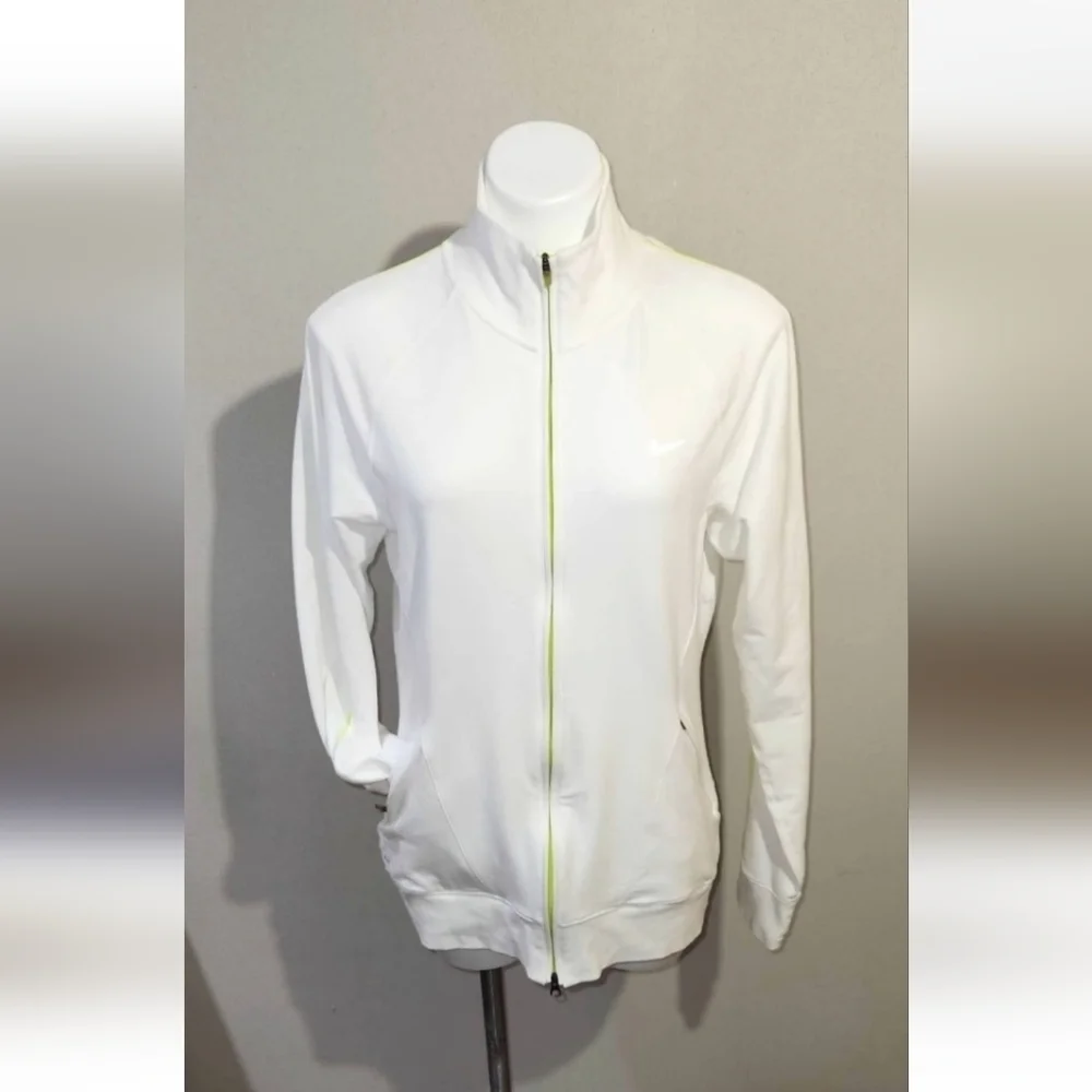 Women's NIKE Dri-Fit 2way Full Zip Long Sleeve Top